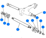 Radius Arm Repair Kit Rear 1964 to 2000